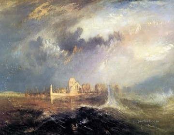  Turner Oil Painting - Quillebeuf at the Mouth of Seine Turner
